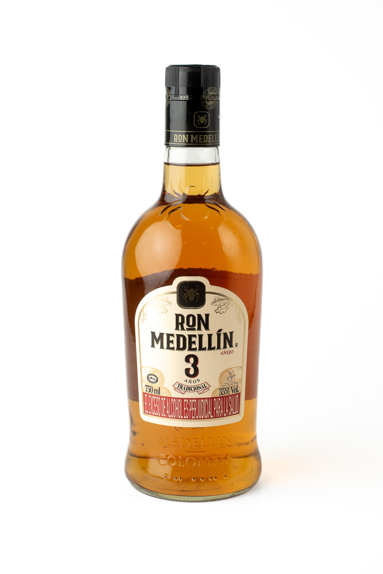 Ron Medellín 3 Años Tradicional 750ml